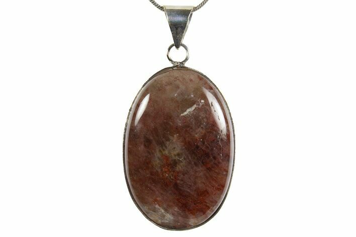 Hematoid Quartz Pendant (Necklace) #345329